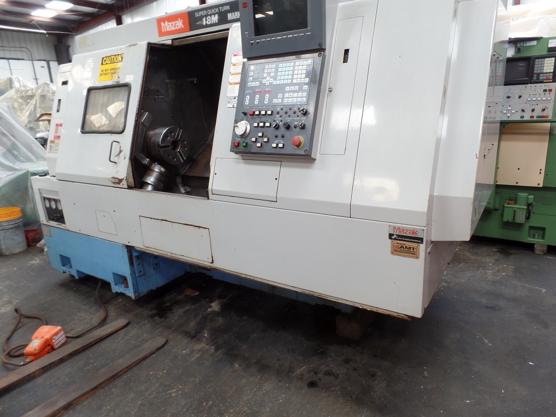 Mazak SQT 18M, Quick Turn Mazak, Mazak CNC