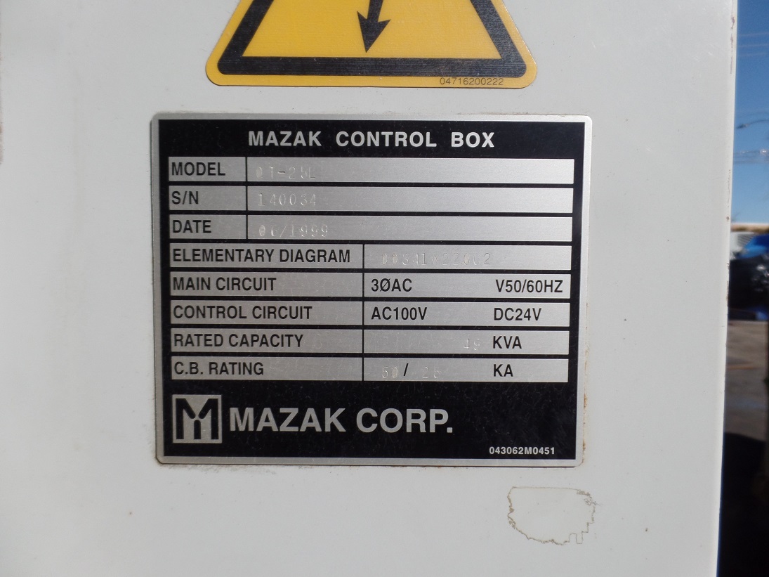 MAZAK QUICK TURN 25L CNC