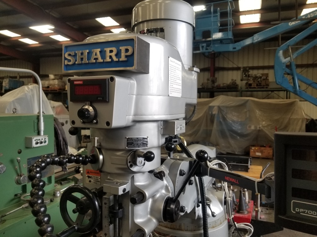 sharp lmv 49 manual milling machine bridgeport