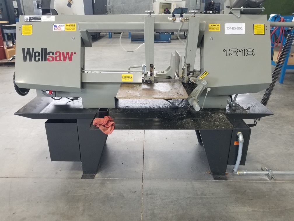 wellsaw 1318 manual horizontal bandsaw