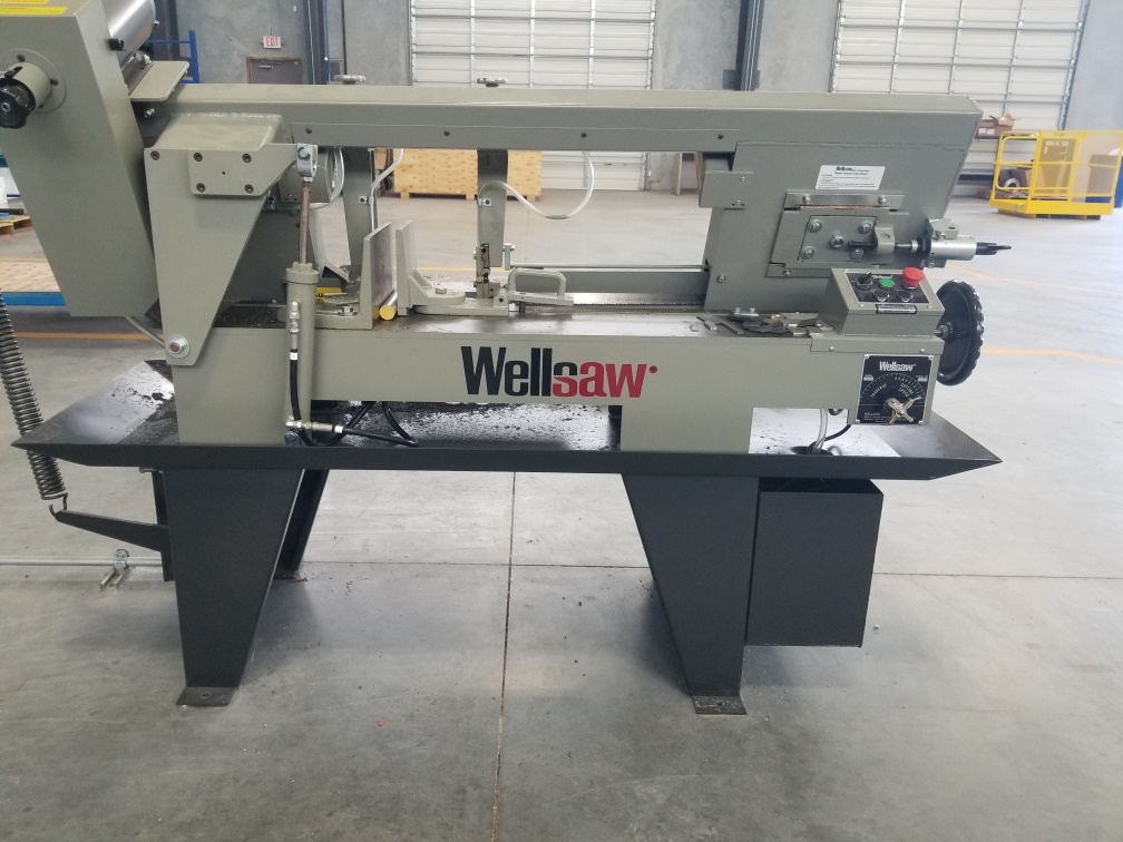 wellsaw 1318 manual horizontal bandsaw